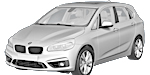BMW F45 U1972 Fault Code